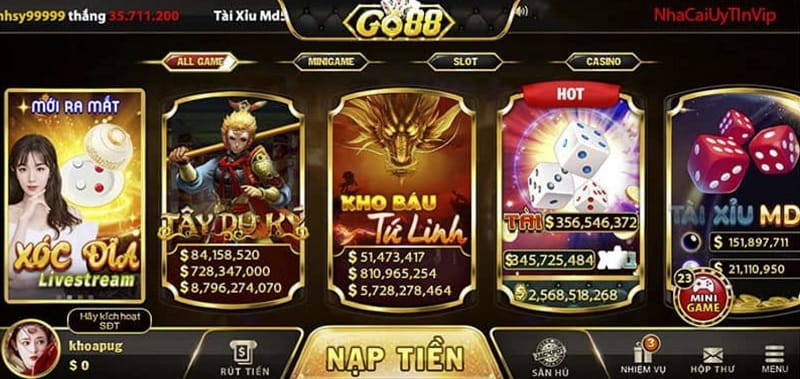 Hội trường chơi game đặc biệt Iwin - Iwin