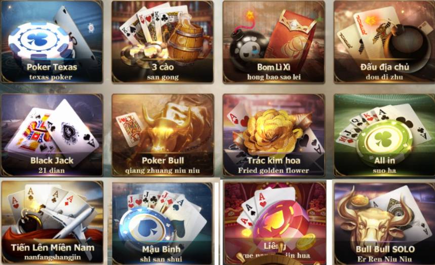 Một số trò chơi kinh điển được xếp hạng Zbet68 - Zbet68